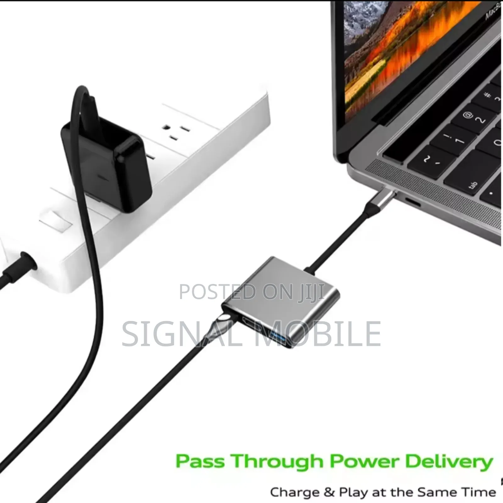Type-C to Hdmi 3 in 1 Hub Docking Station