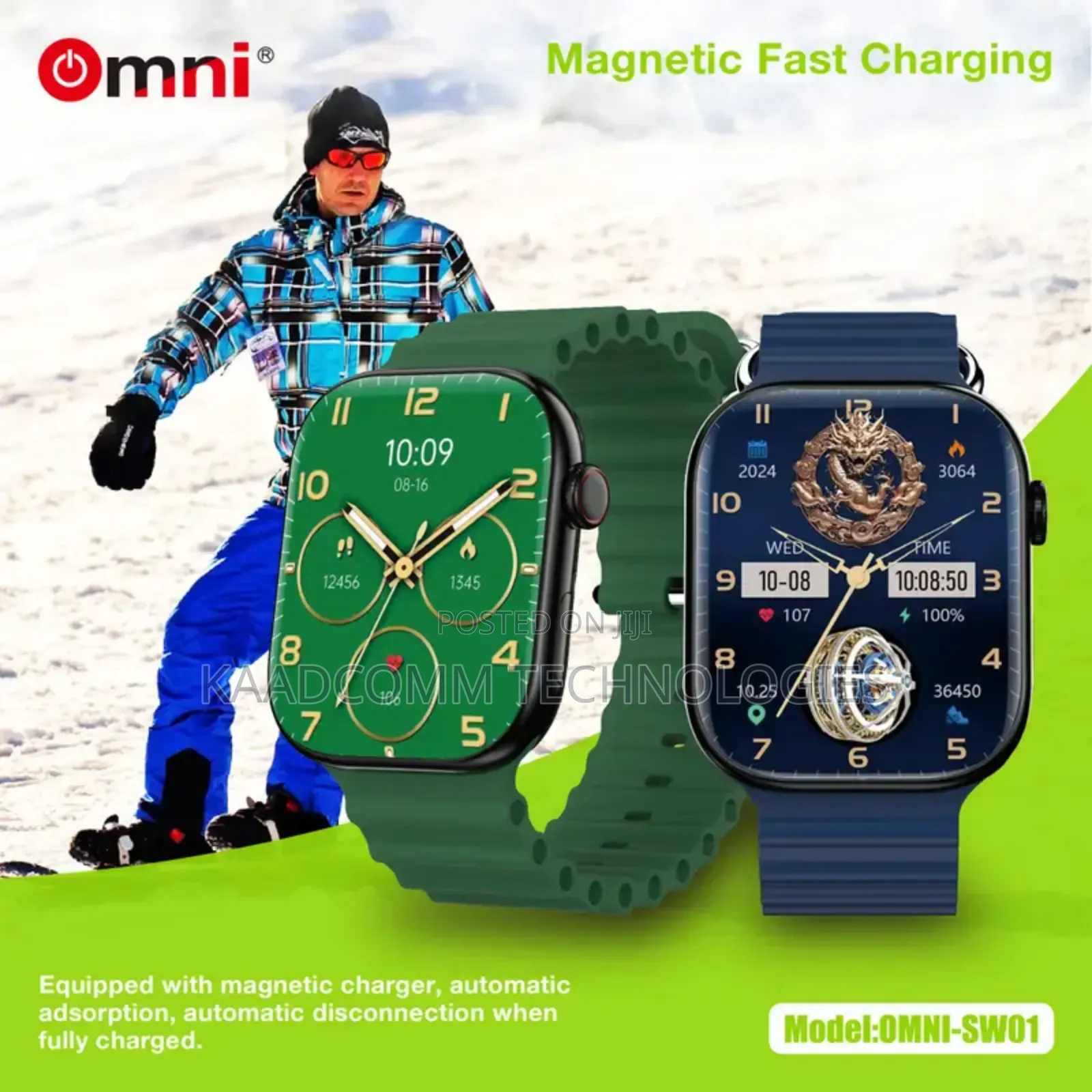 Omni 7in1 Sport Smart Watches