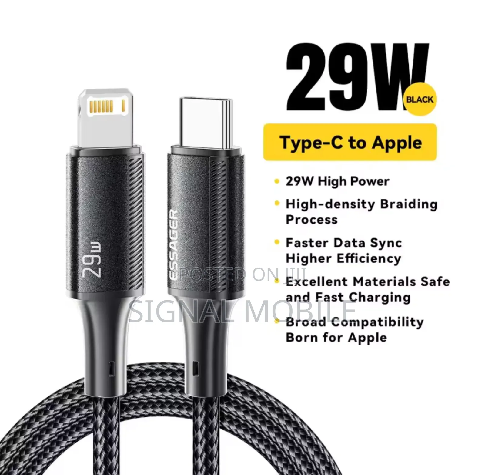 iPhone 29w Type C to Lightning Cord for iPhone iPad
