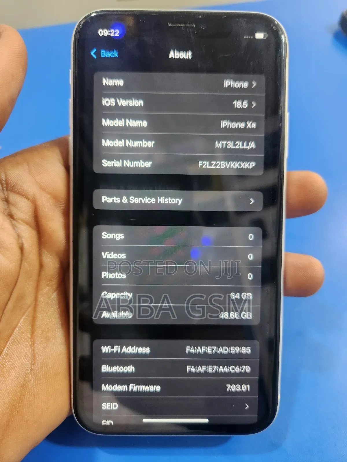 Apple iPhone XR 64 GB White
