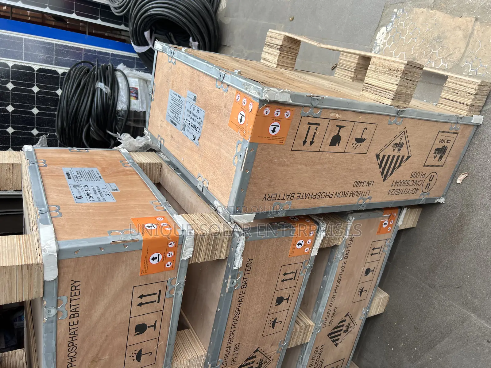 High Quality Solar Lithium Ion Battery