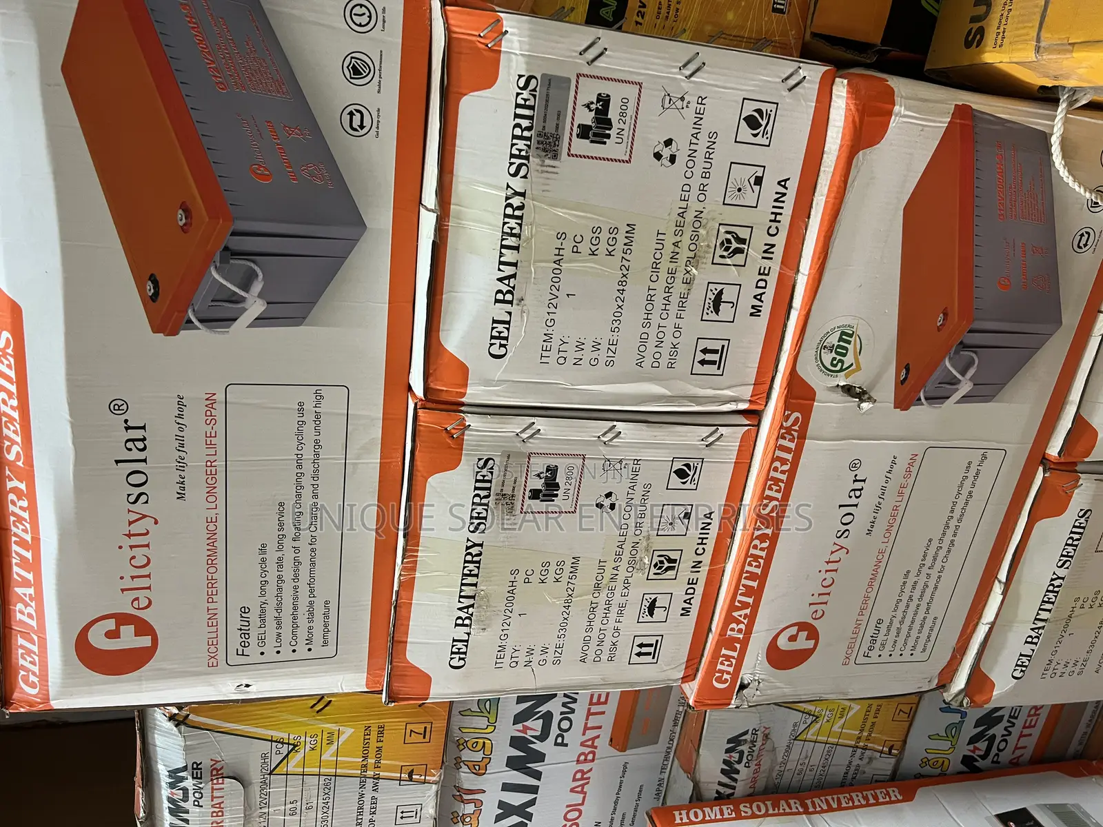 Felicity Solar Dry Cell Battery