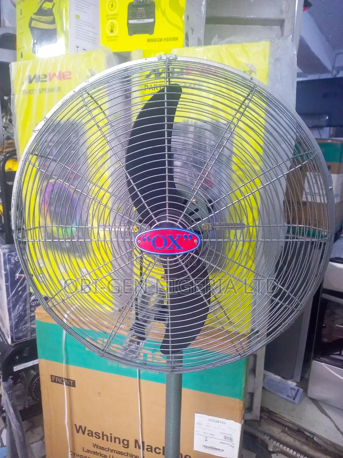Ox Industrial Stand Fan 20"Inch Set