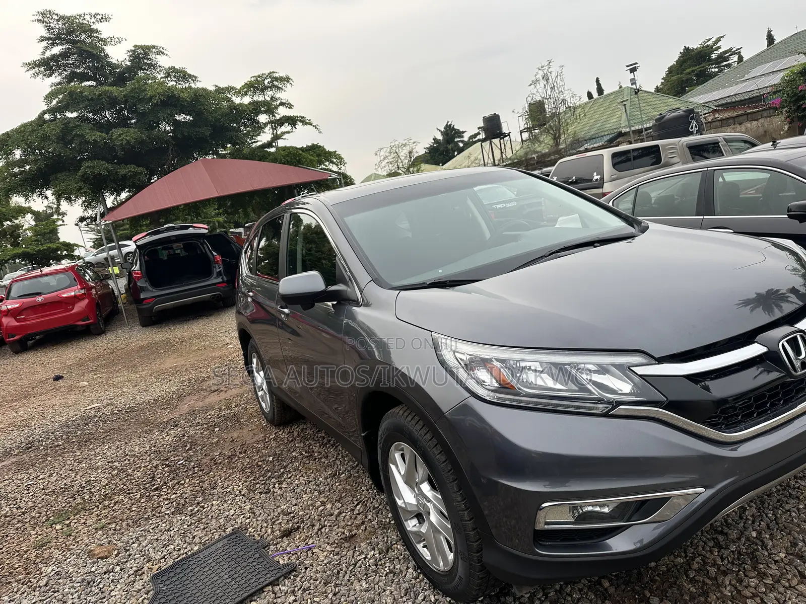 Honda CR-V EX 4dr SUV AWD (2.4L 4cyl CVT) 2015 Gray