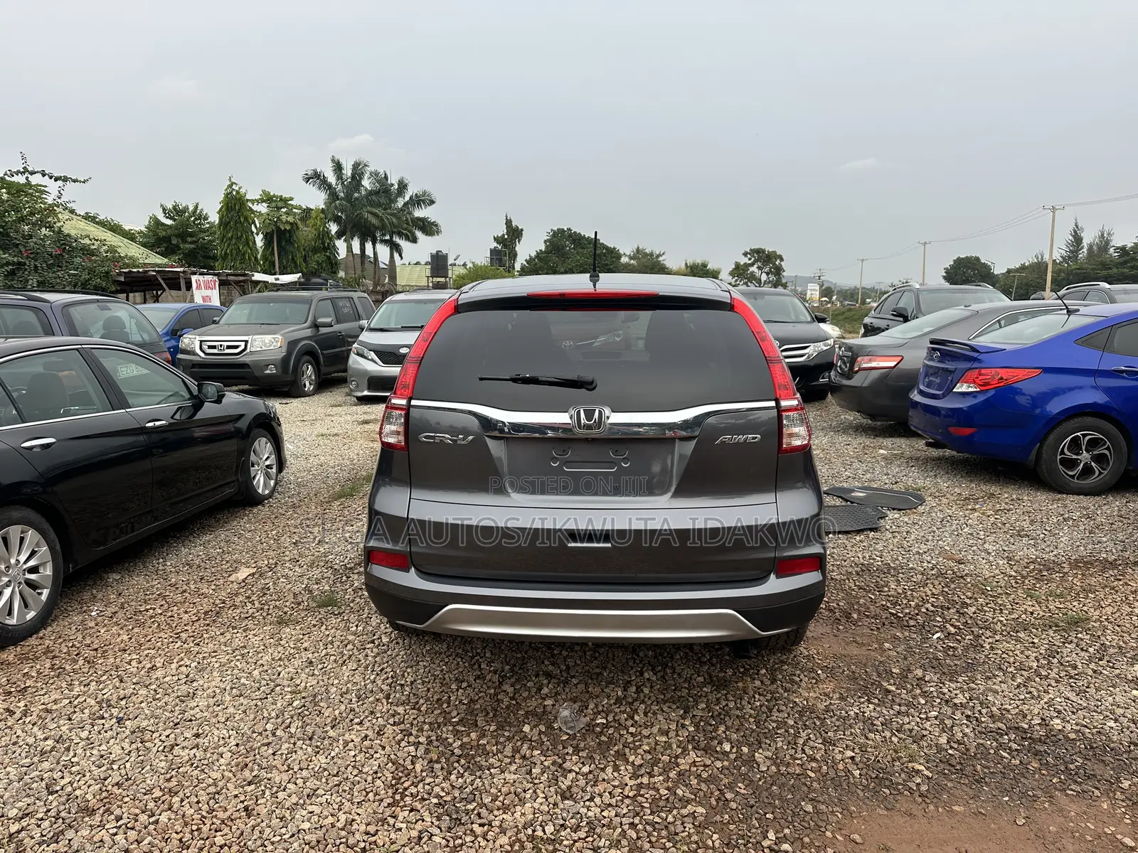 Honda CR-V EX 4dr SUV AWD (2.4L 4cyl CVT) 2015 Gray