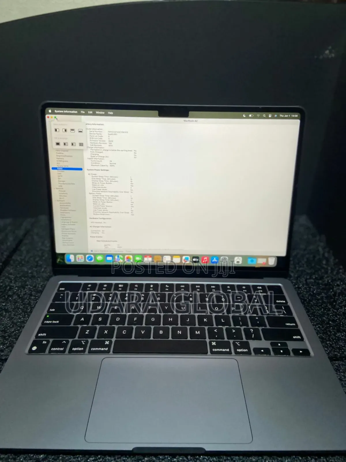 Laptop Apple MacBook Air 2024 M3 13-Inch 1GB Apple M3 SSD 256GB