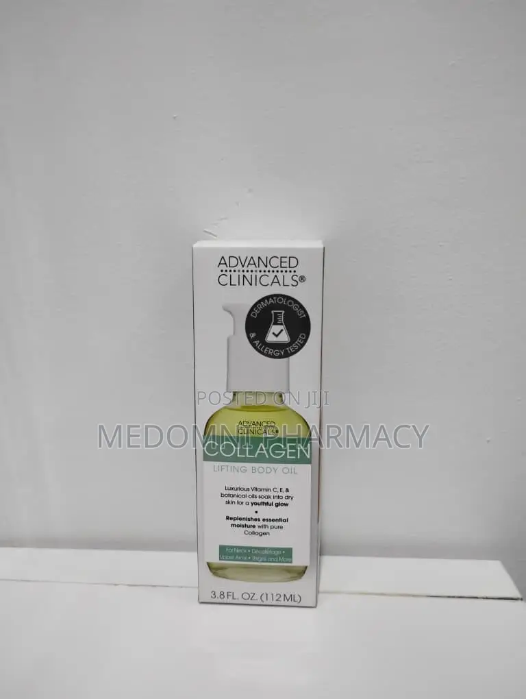 Advanced Clinicals Collagen Lifting Body Oil 112ml