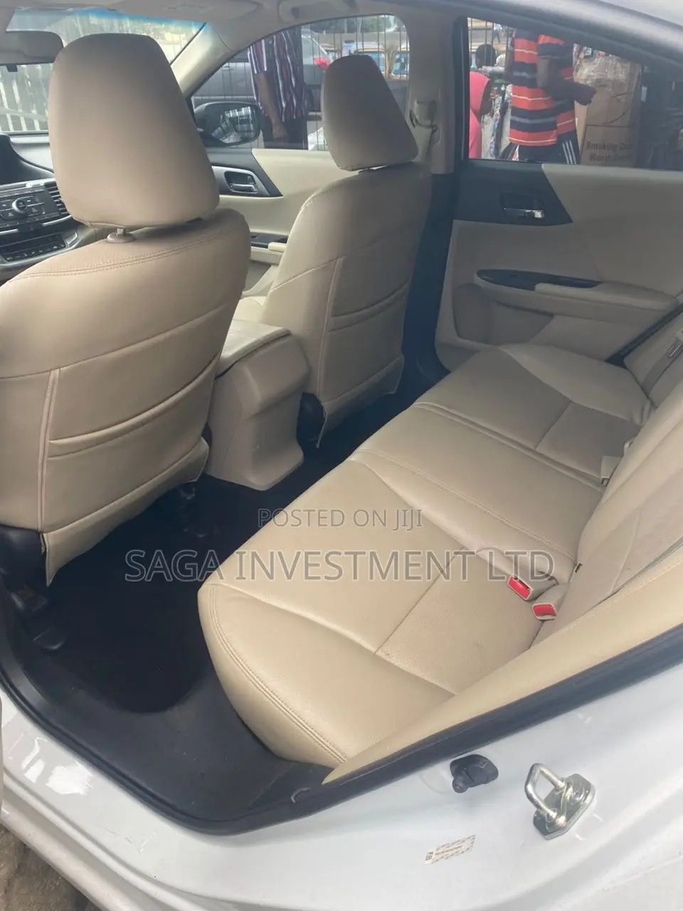 Honda Accord EX-L 4dr Sedan w/Navigation (2.4L 4cyl CVT) 2014 White