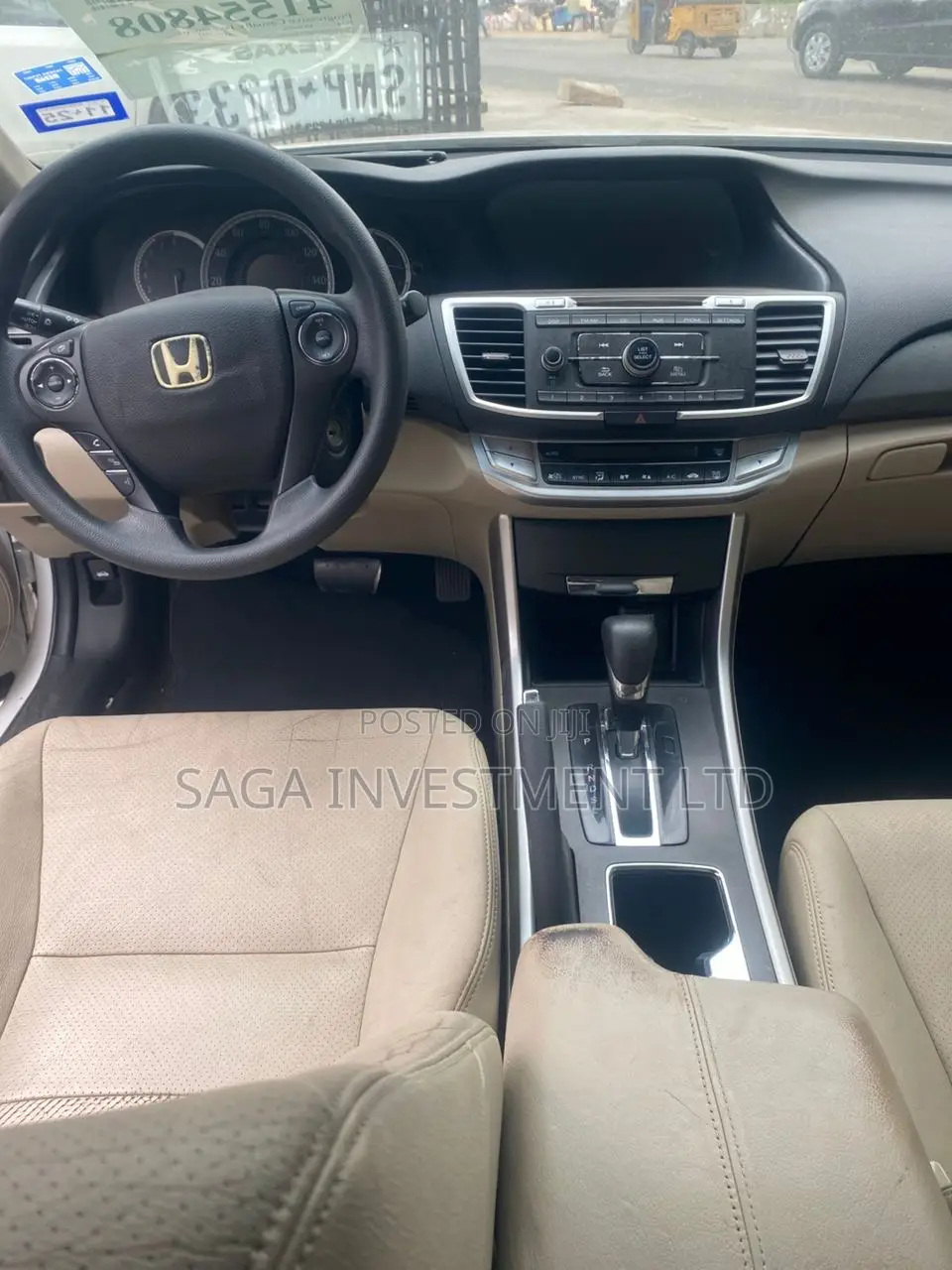 Honda Accord EX-L 4dr Sedan w/Navigation (2.4L 4cyl CVT) 2014 White