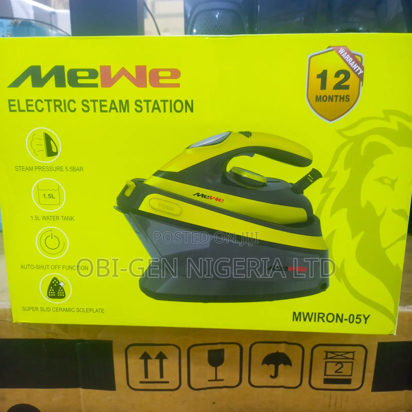 Mewe Electric Industrial Steam Station Iron -5y Set