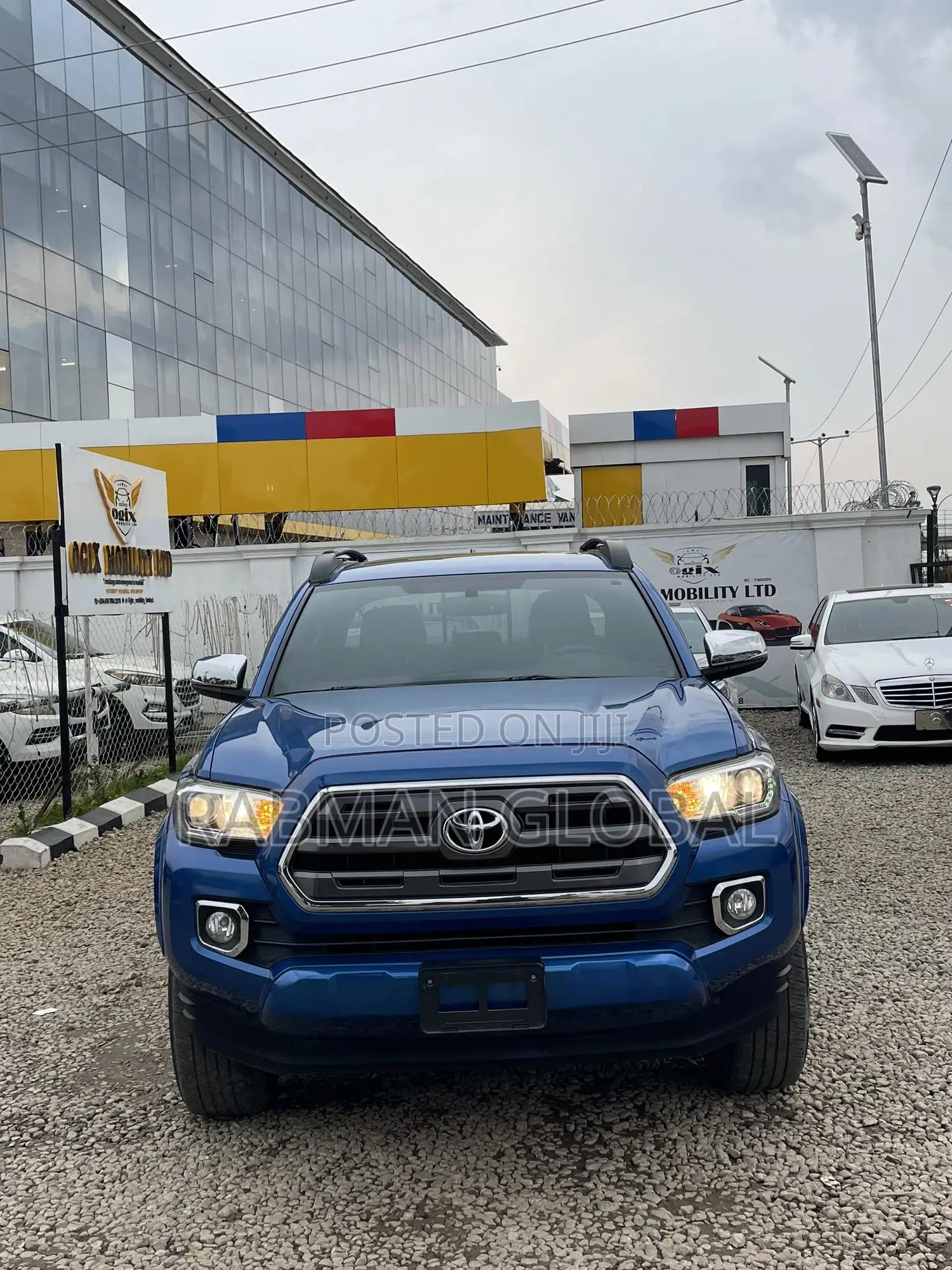 Toyota Tacoma Limited 2017 Blue