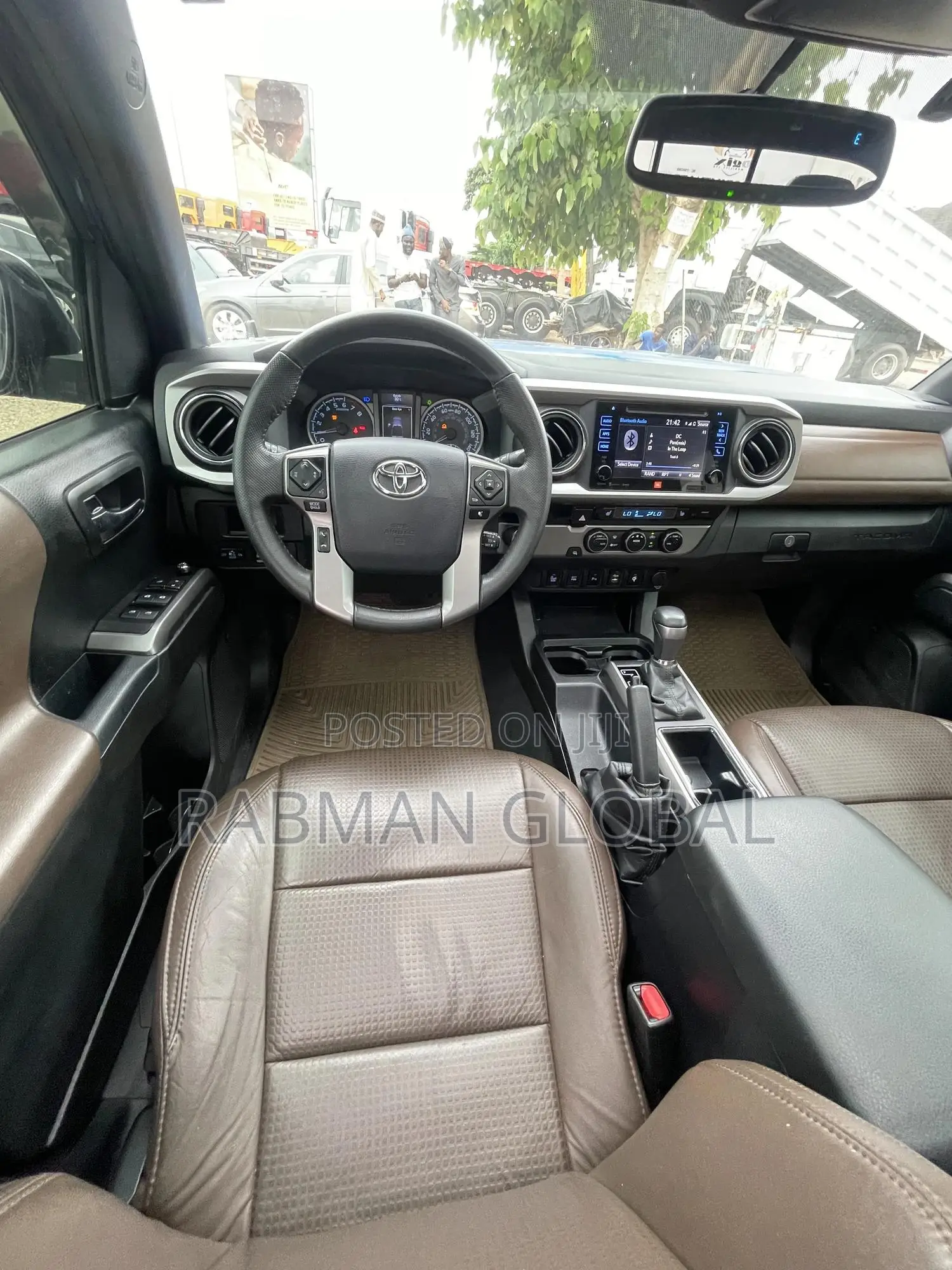 Toyota Tacoma Limited 2017 Blue