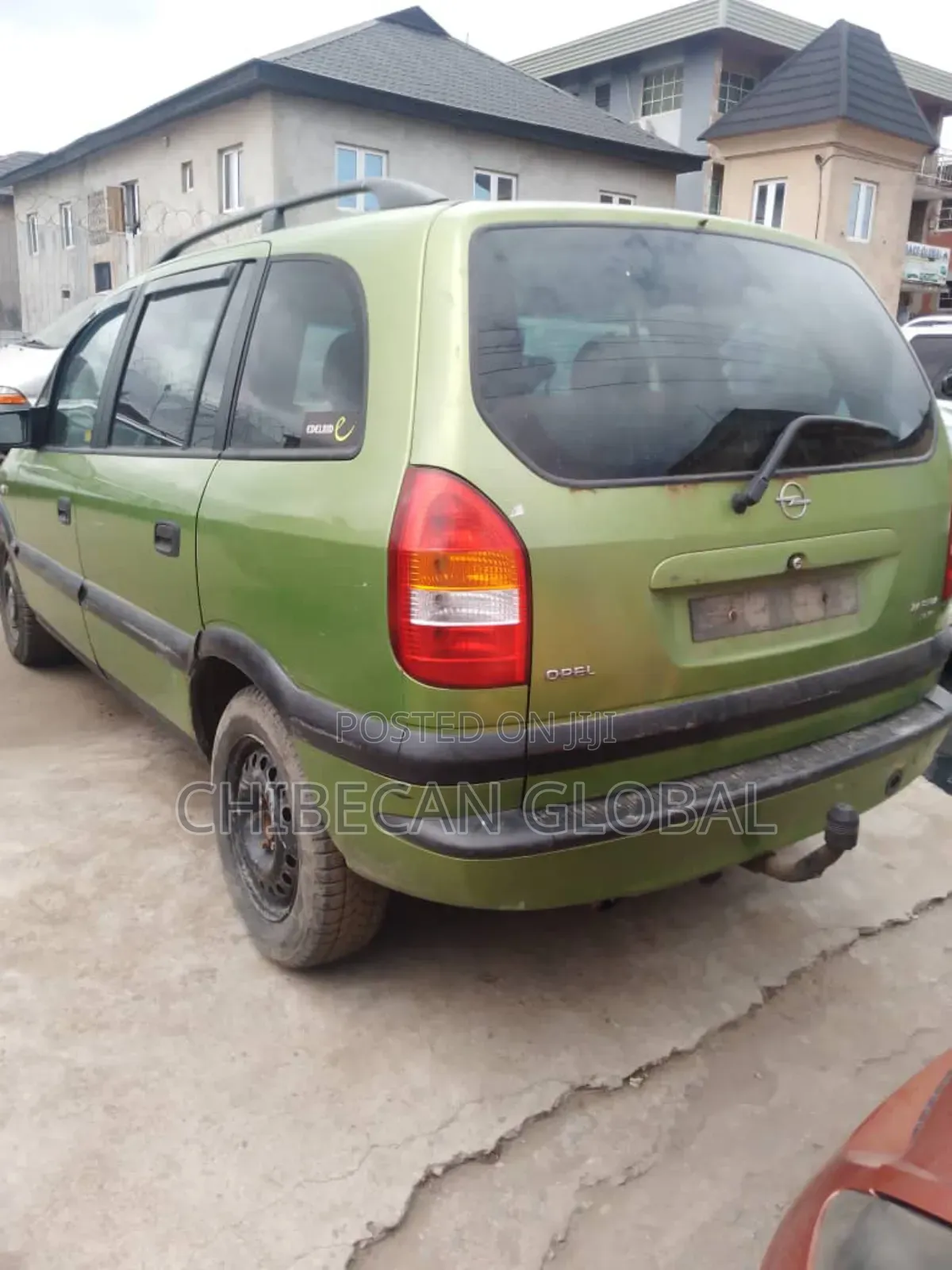 Opel Zafira 2005 Green