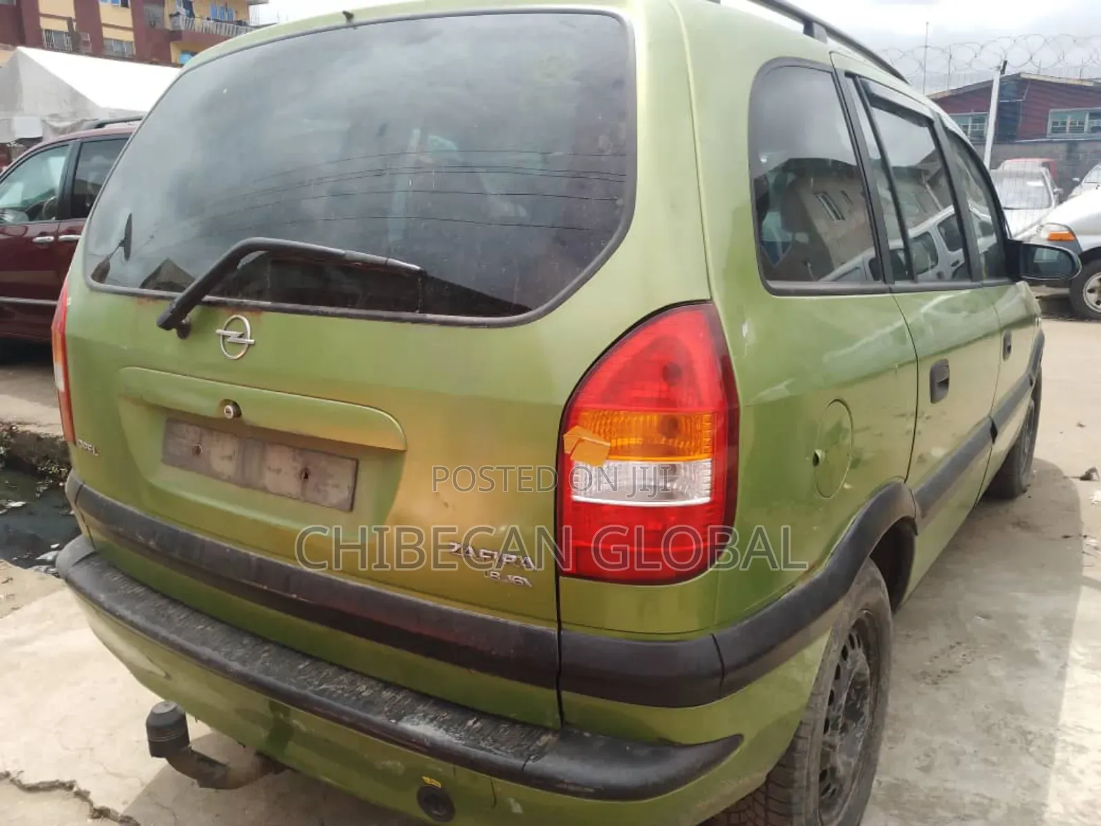 Opel Zafira 2005 Green