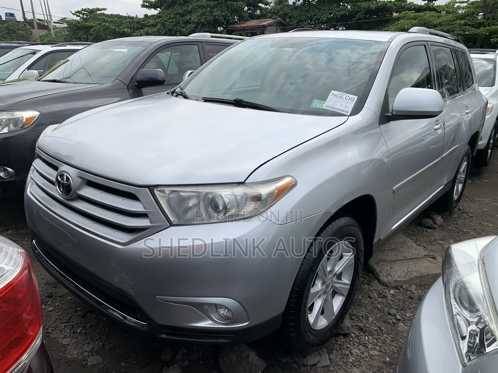 Toyota Highlander 2012 Silver