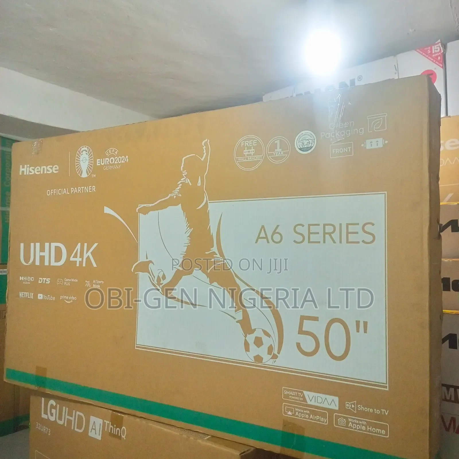 Hisense 50" 50a6k Uhd Smart Tv Set
