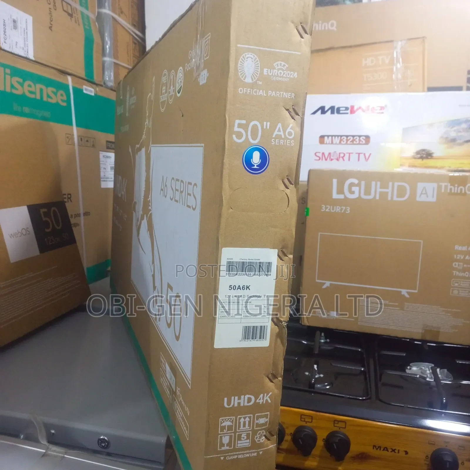 Hisense 50" 50a6k Uhd Smart Tv Set