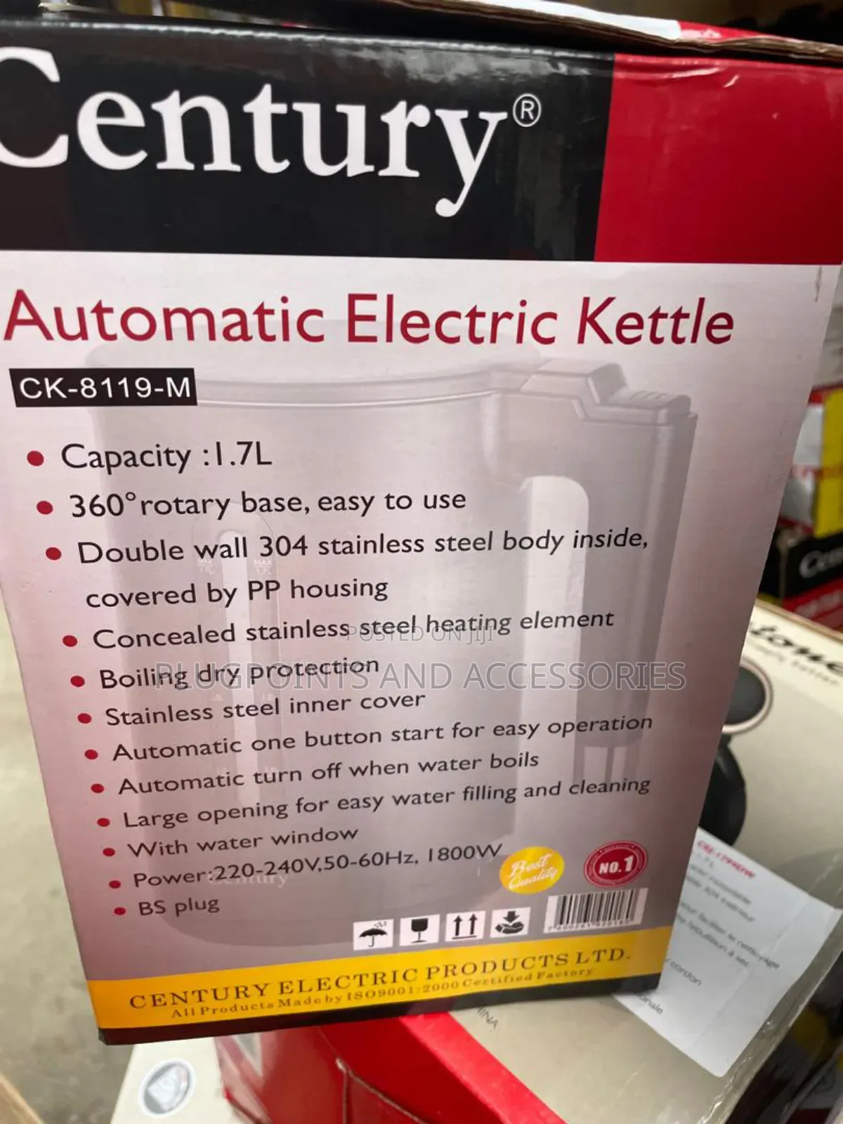 Century Electric Kettle Water Level Indicator Clearance Sales