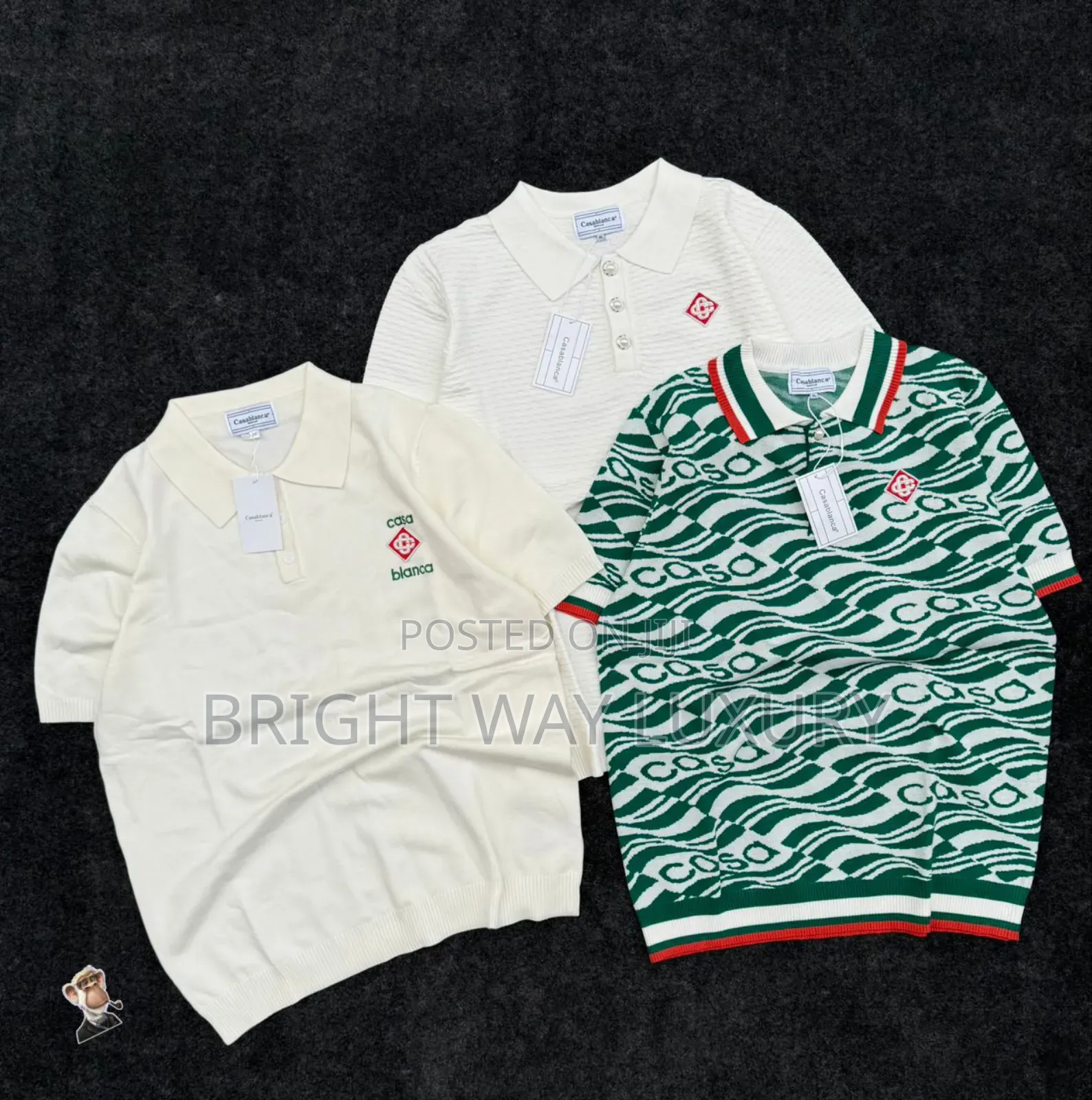 High Quality Casablanca Knitted Urban Polo