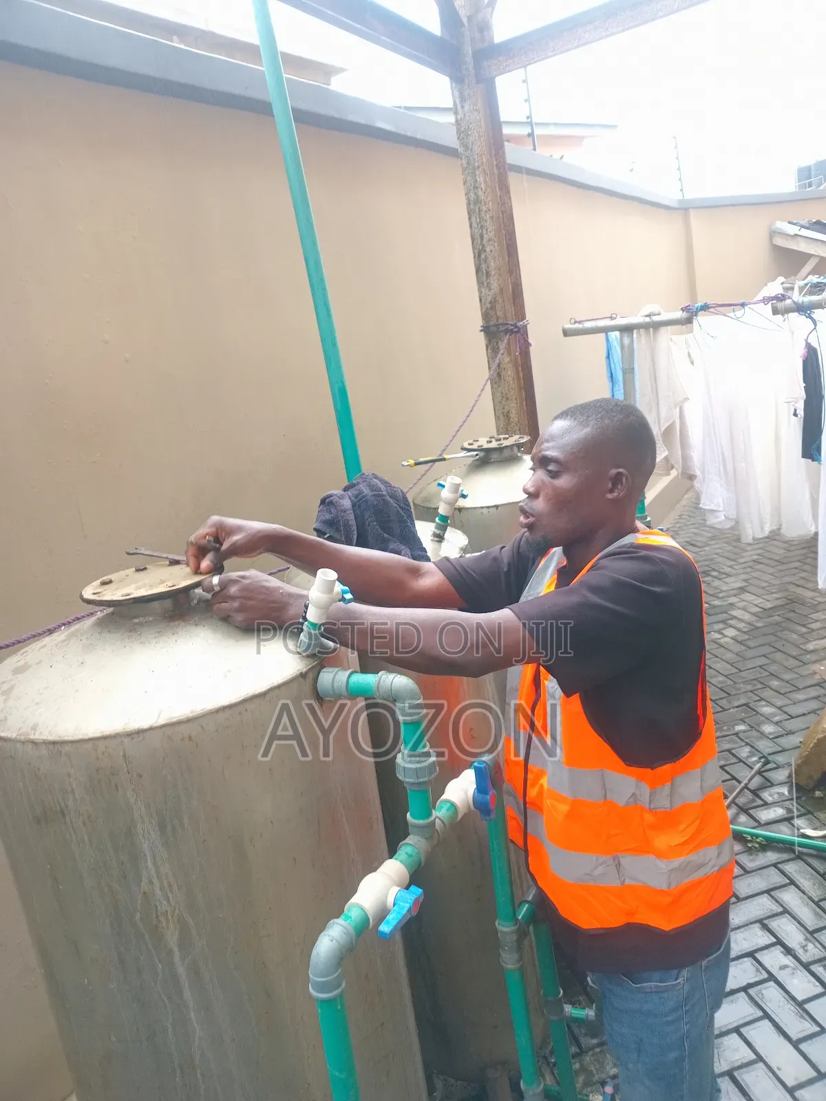 Fixing/Loading Water Treatment
