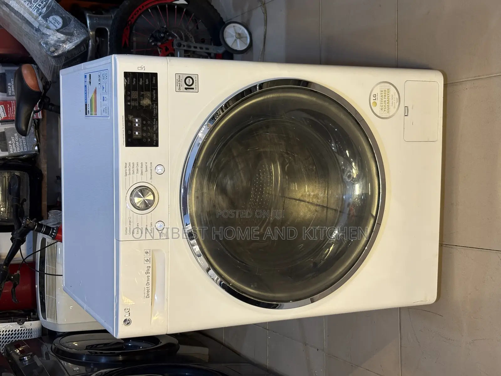 9kg Lg Wash Rinse and Spin Washing Machine
