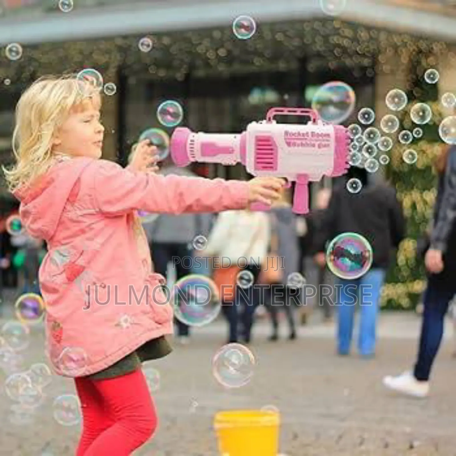 32 Holes Bazooka Bubble Machine