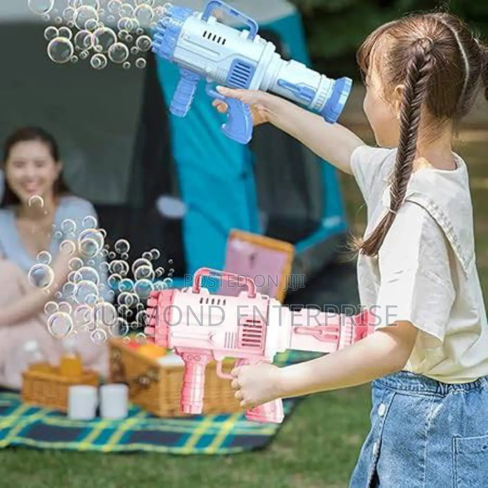 32 Holes Bazooka Bubble Machine