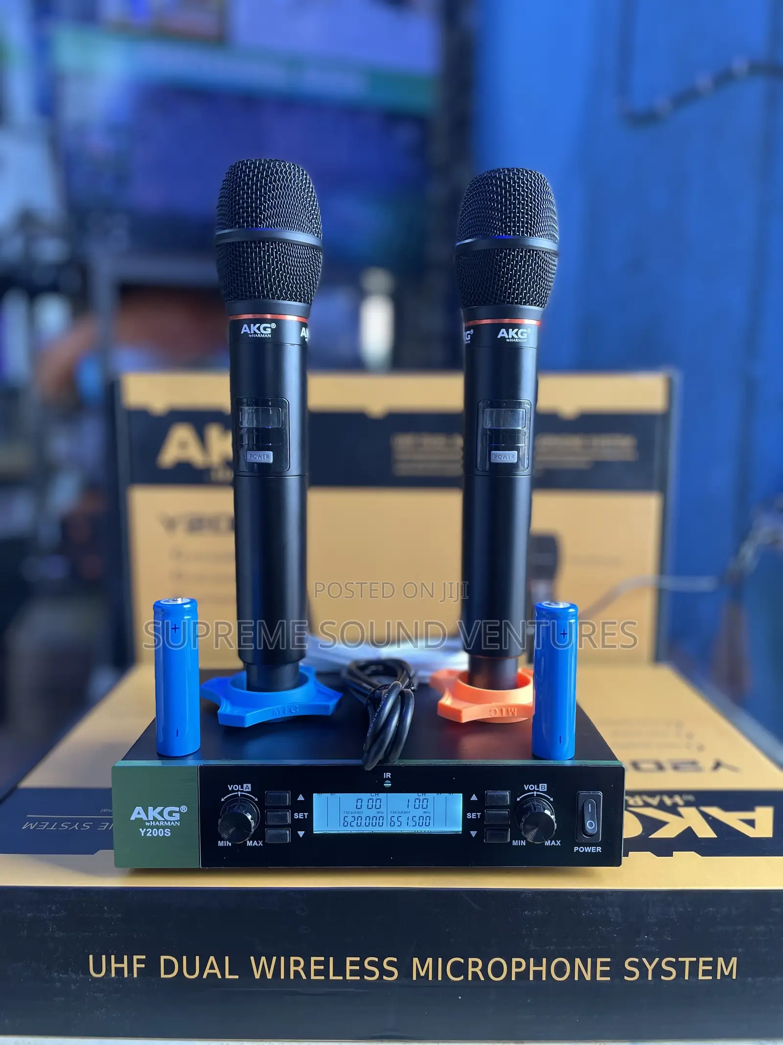 Akg 200s Dual Wireless Microphone