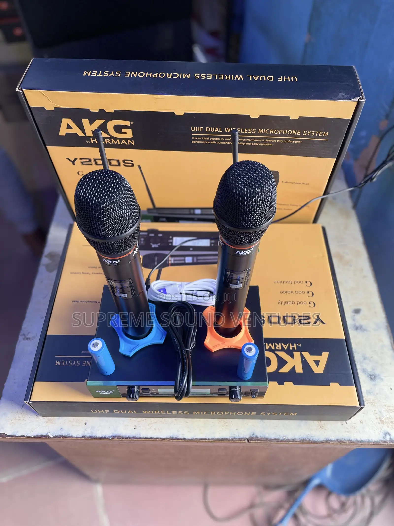 Akg 200s Dual Wireless Microphone