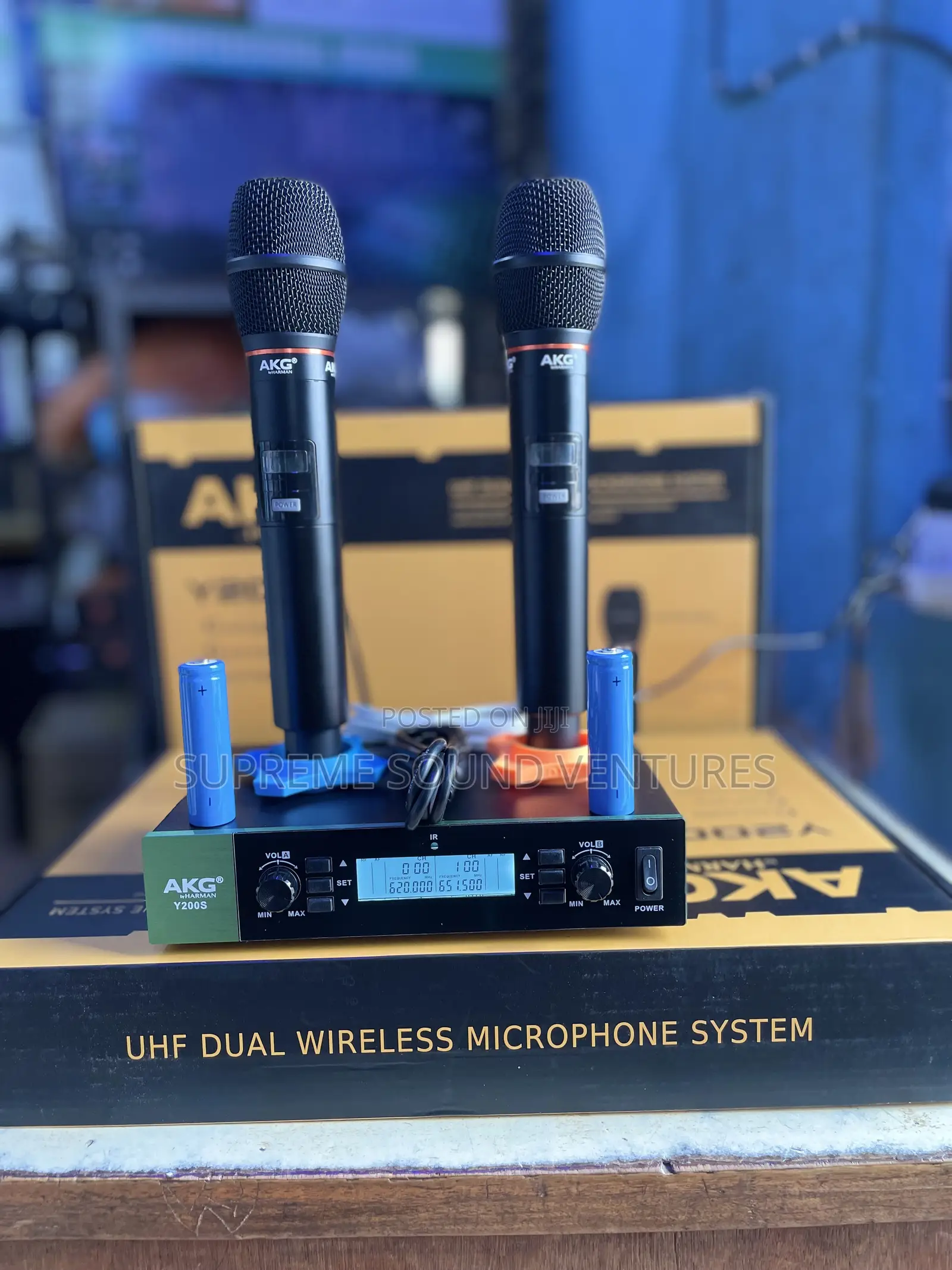 Akg 200s Dual Wireless Microphone