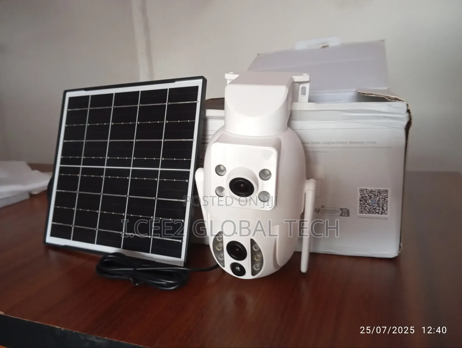 Wifi Solar Dual Lens PTZ Camera