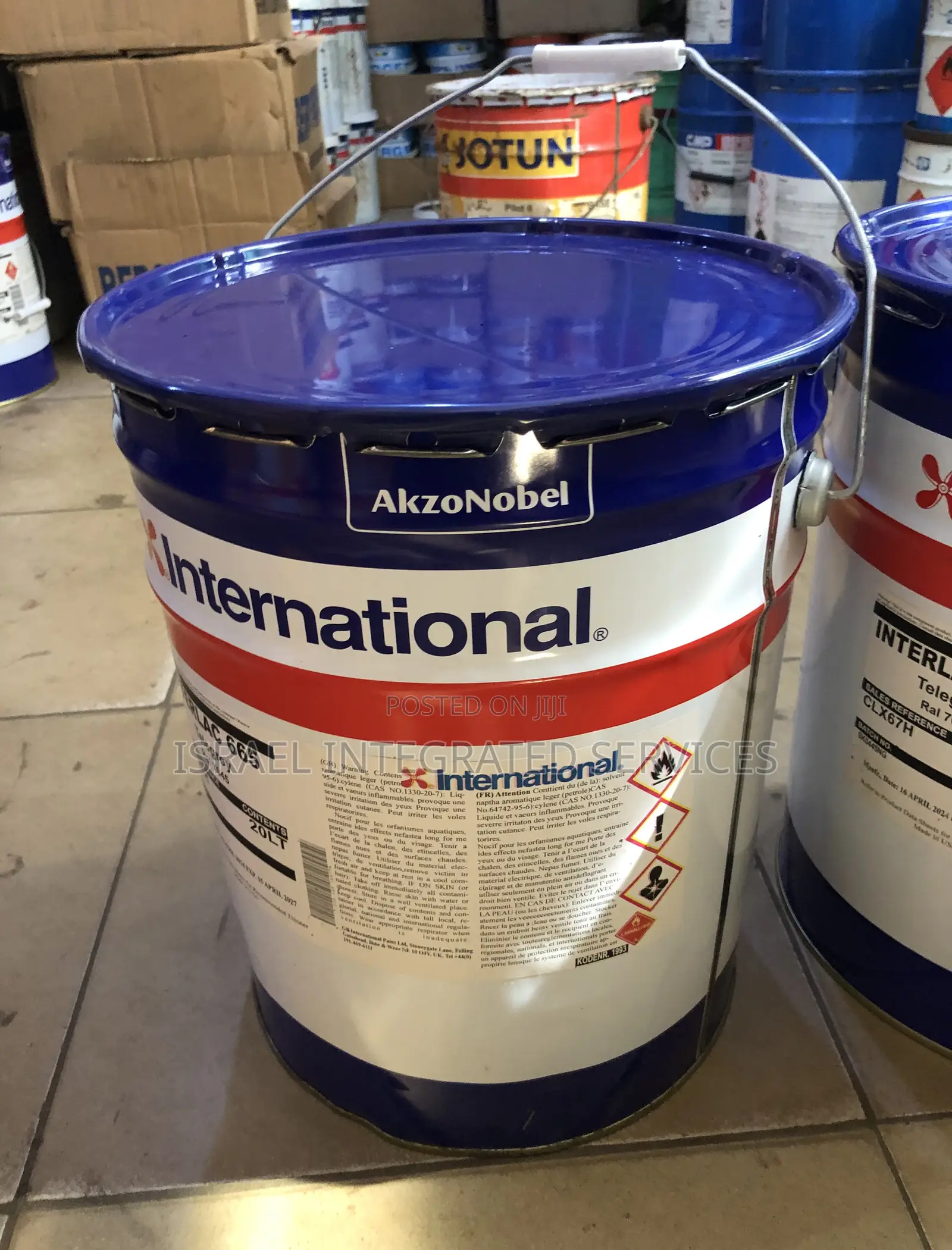 International Paint Interlac 665 Telegrey Ral 7045
