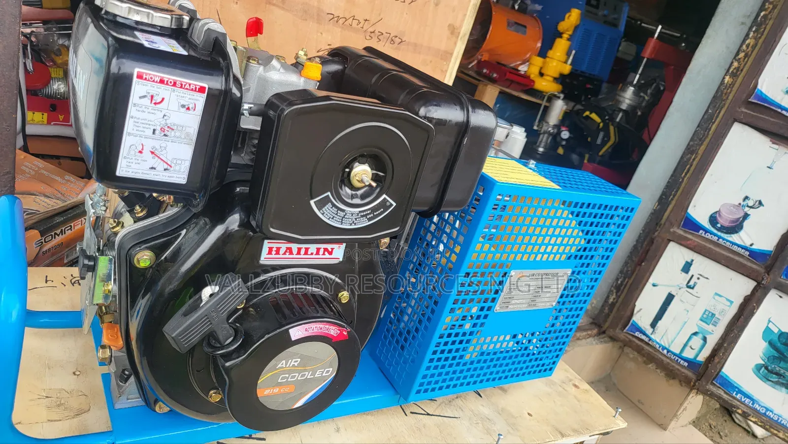 Diesel Scuba Compressor 300bar