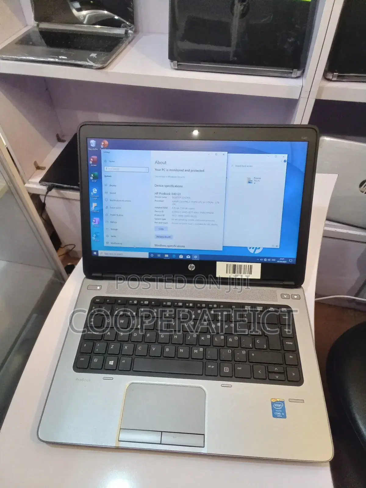 Laptop HP ProBook 640 G1 8GB Intel Core I5 SSHD (Hybrid) 500GB