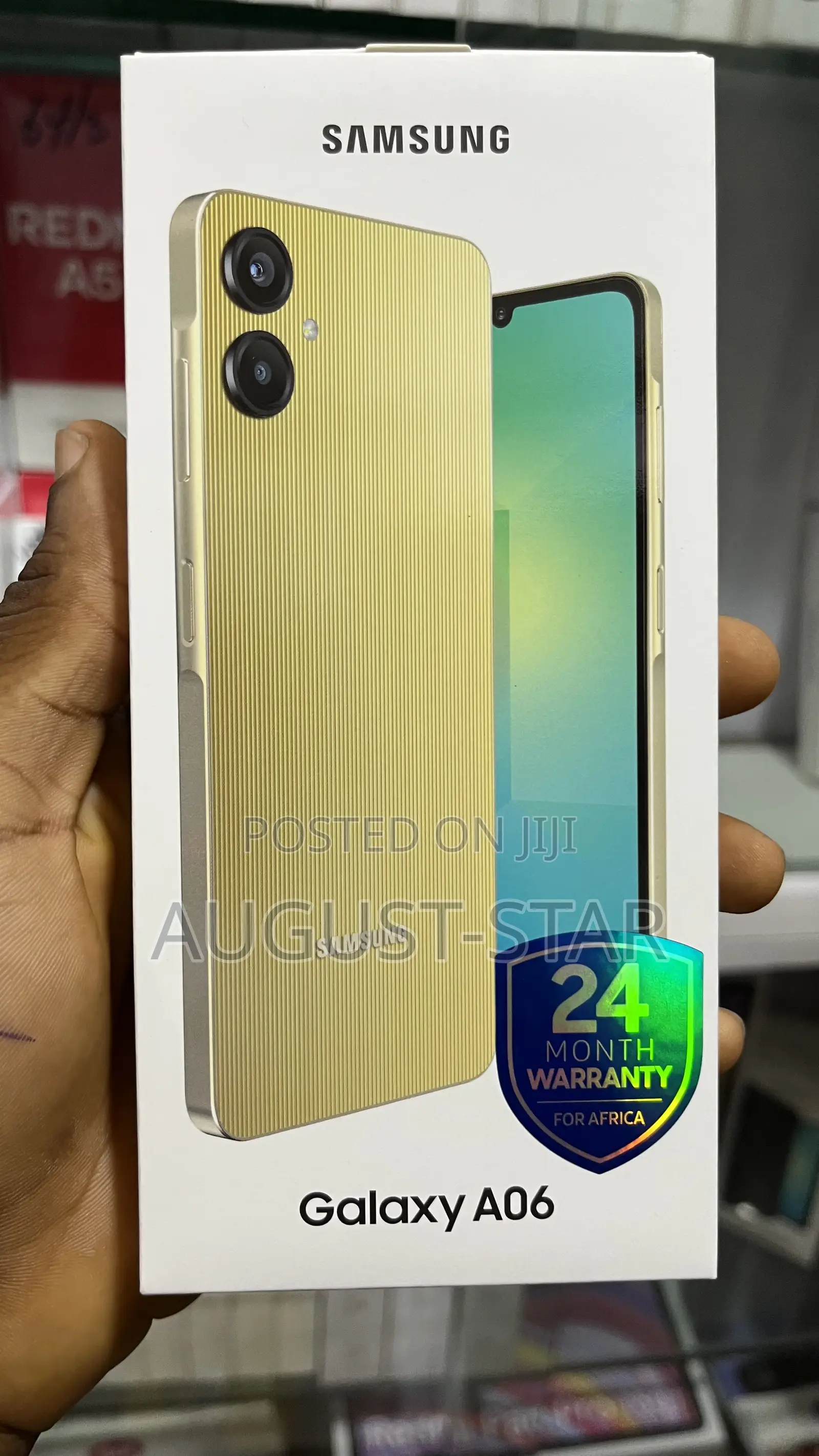 New Samsung Galaxy A06 64 GB Gold