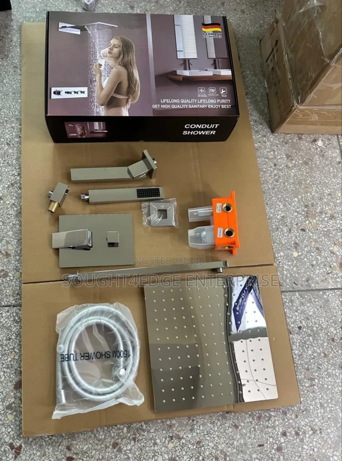 Stainless 5 Ways Conduit Shower