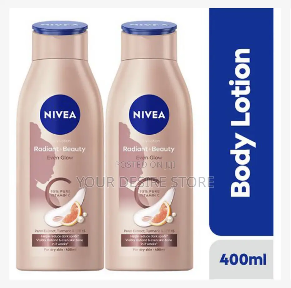 Nivea Radiant Beauty Even Glow Body Lotion Pack of 2