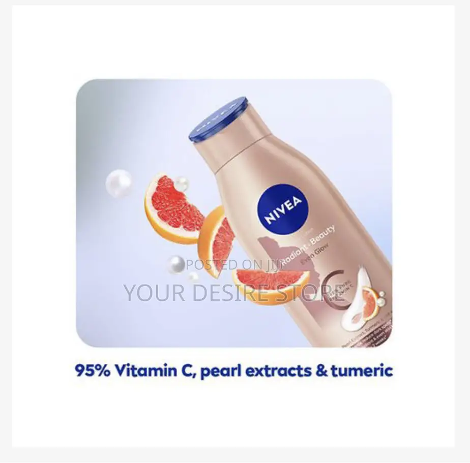 Nivea Radiant Beauty Even Glow Body Lotion Pack of 2