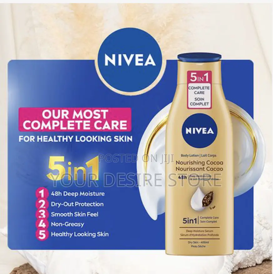 Nivea Doshakara Pack-Nourishing Body Lotion 400ml(Pack of 3)