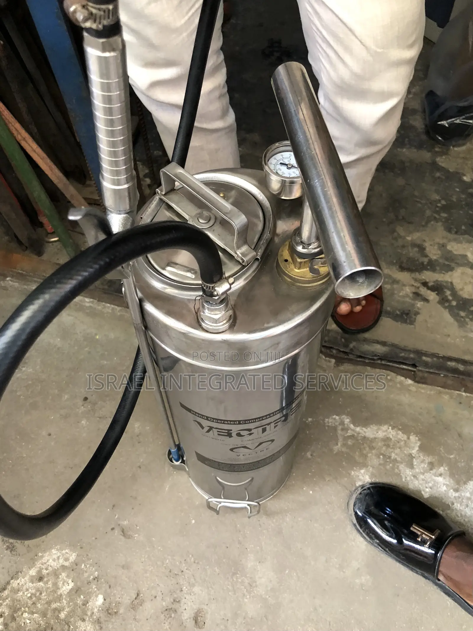 Industrial Vectre Chemical Sprayer Stainless 12 Liters