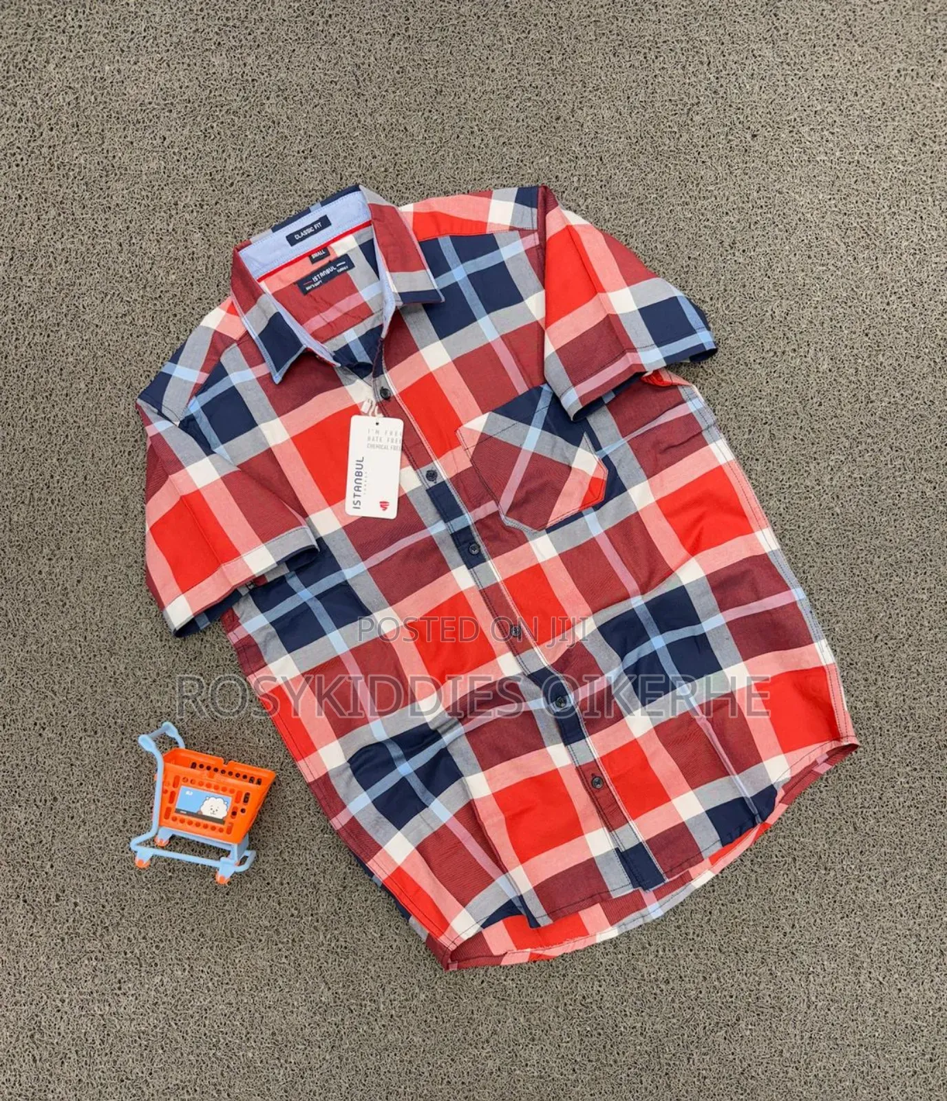 Teenage Boys High Quality Cotton Shirt
