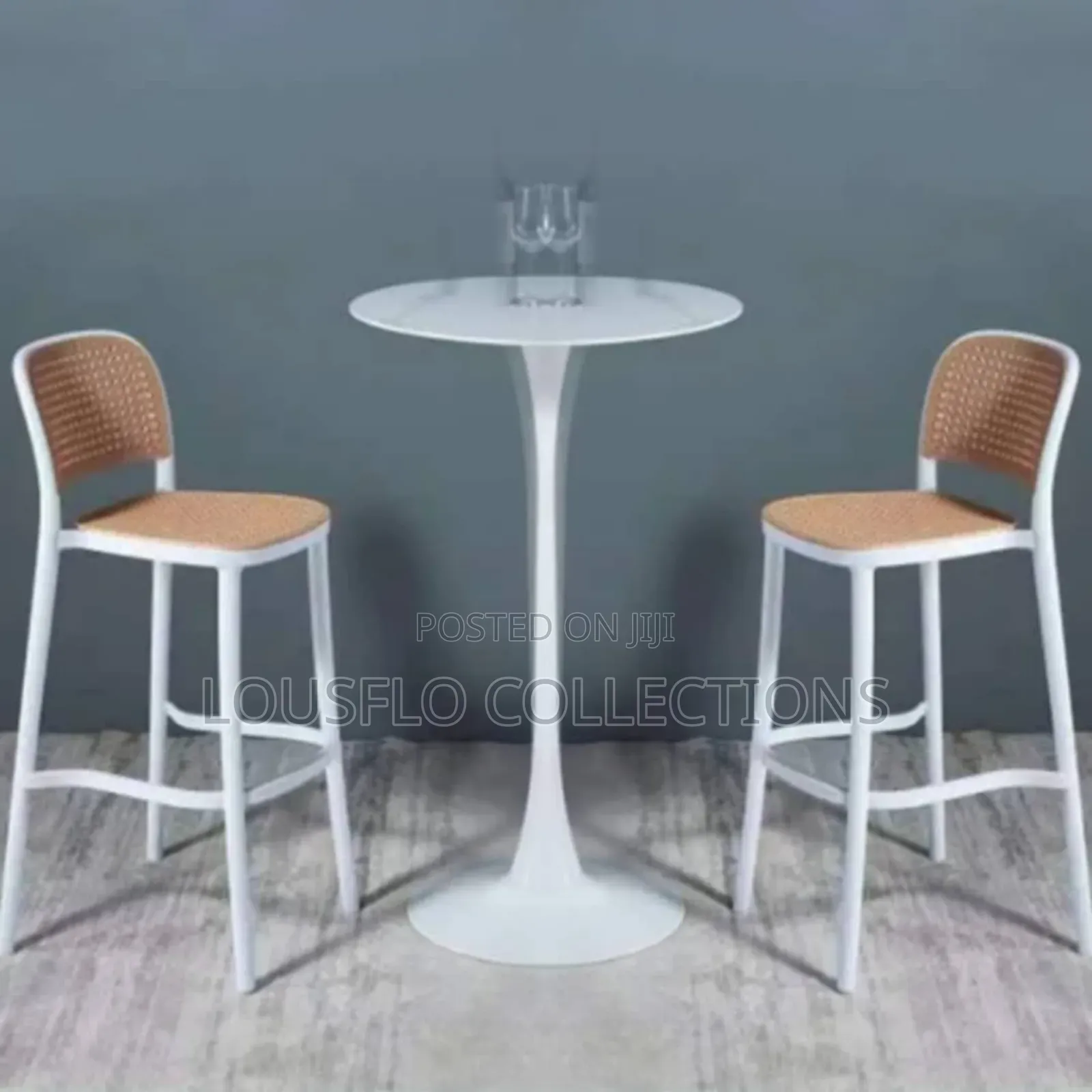 Quality 2 Plastic Bar Stool and Table
