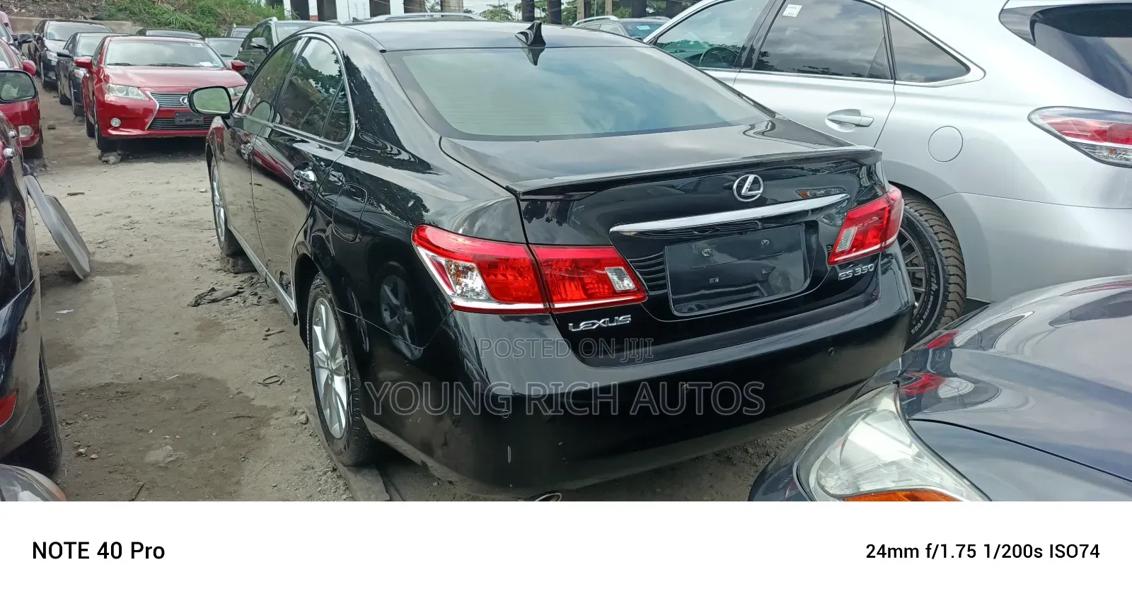Lexus ES 350 2011 Black