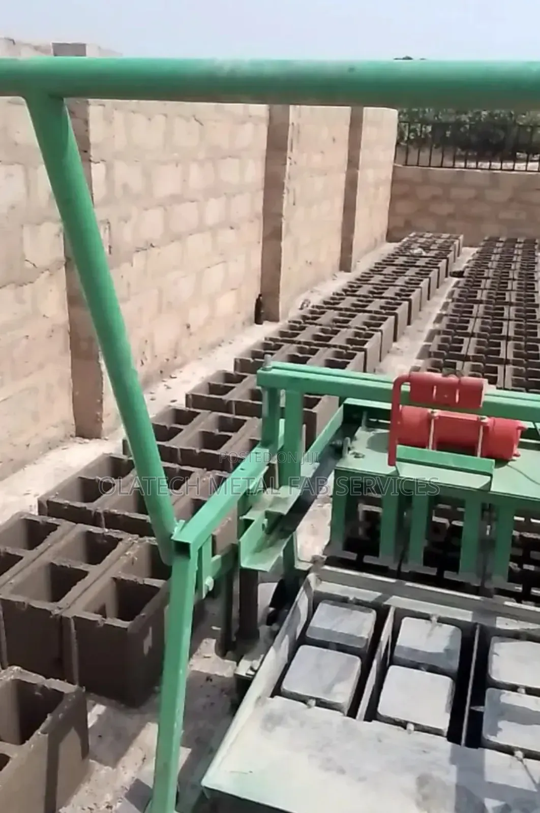Egg Laying Concrete Block Making Machine For Sale