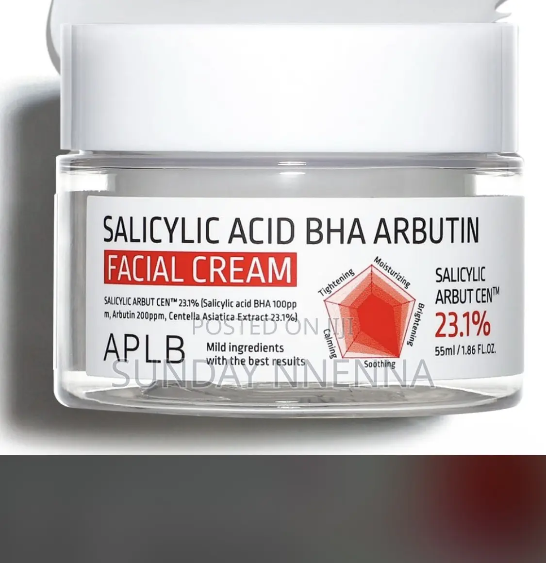 Aplb Salicylic Acid Facial Cream