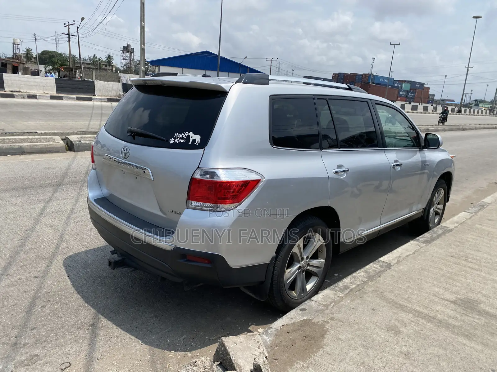Toyota Highlander Limited 3.5l 4WD 2013 Silver