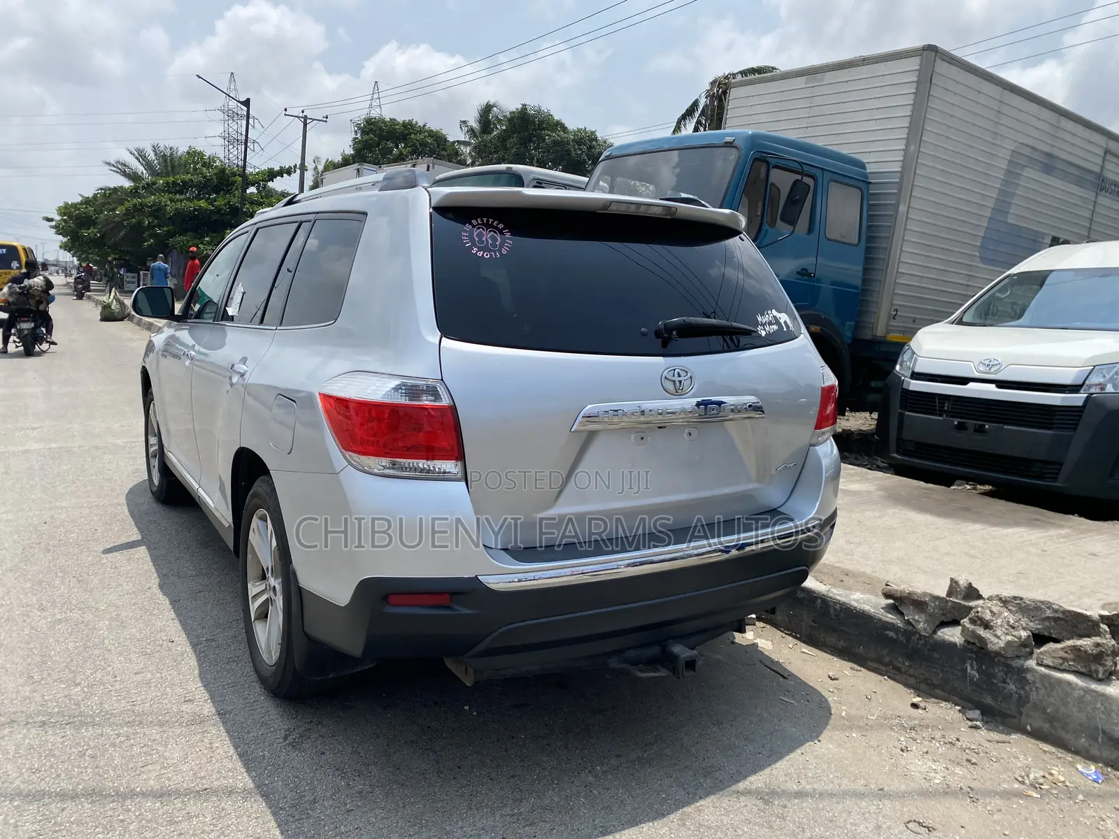 Toyota Highlander Limited 3.5l 4WD 2013 Silver