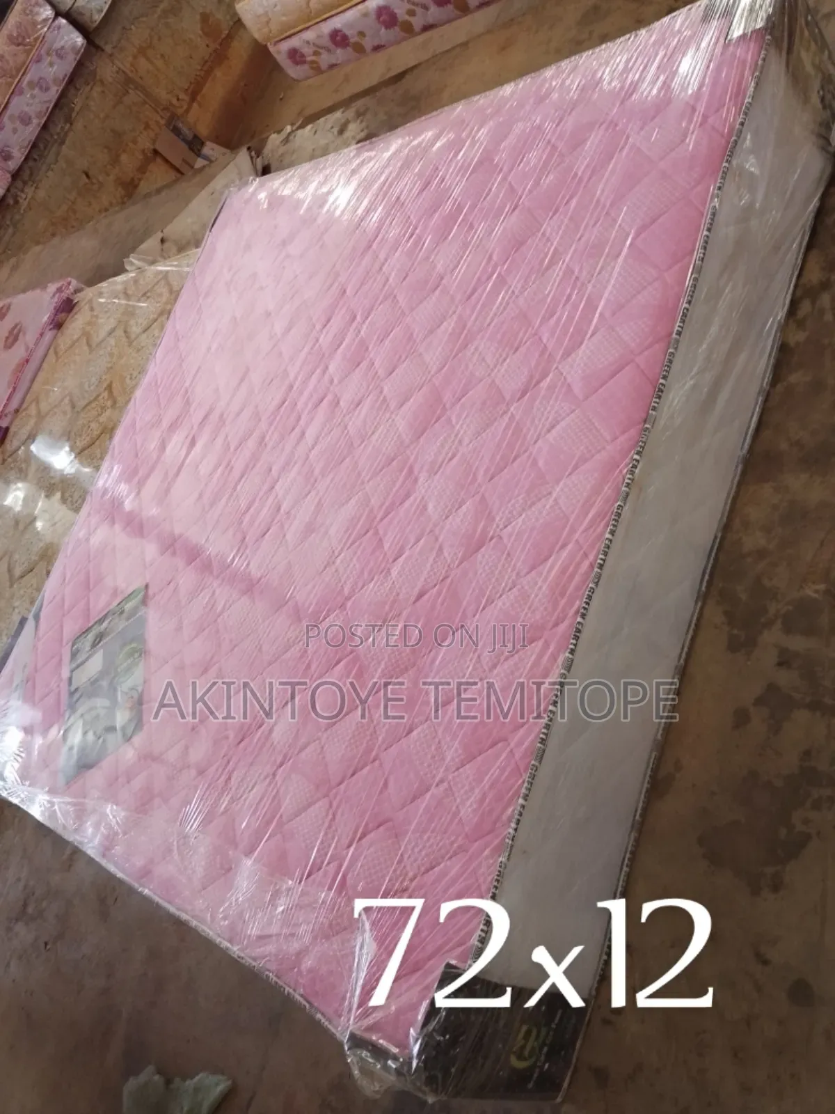 6by6by12 Inches Full Orthopedic Mattress