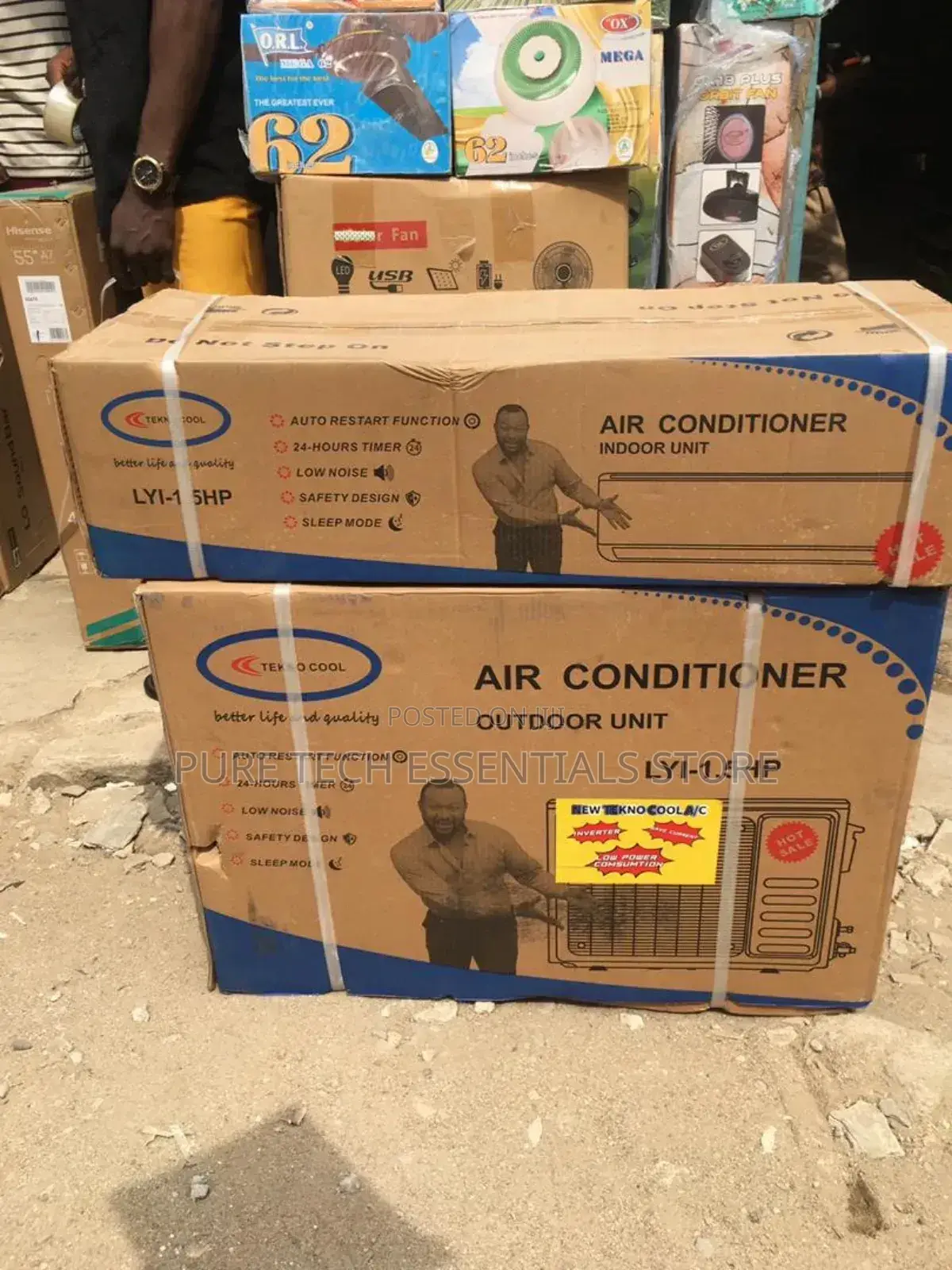 Original Teknocool Inverter 1.5hp Ac With Kits