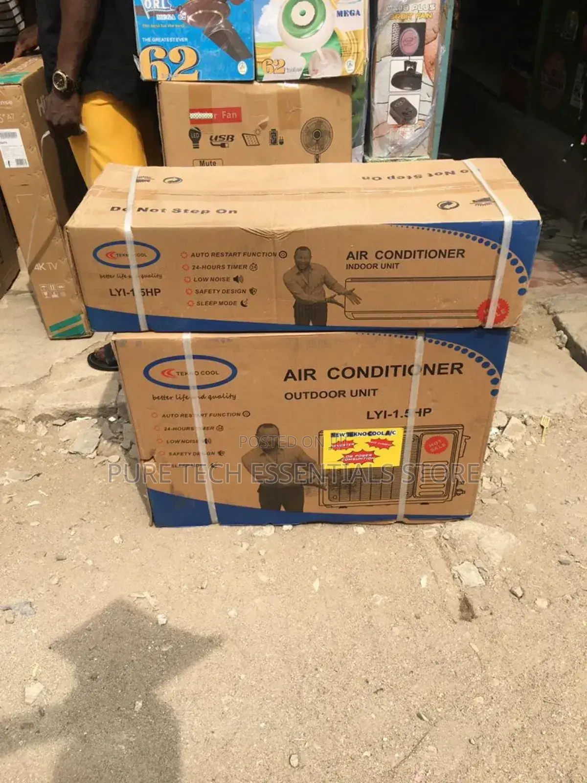 Original Teknocool Inverter 1.5hp Ac With Kits